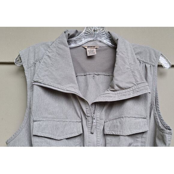 Duluth Women's Sol Survivor Sun Protection Tunic Vest UPF 50+ Gray Size S Travel - Picture 6 of 9